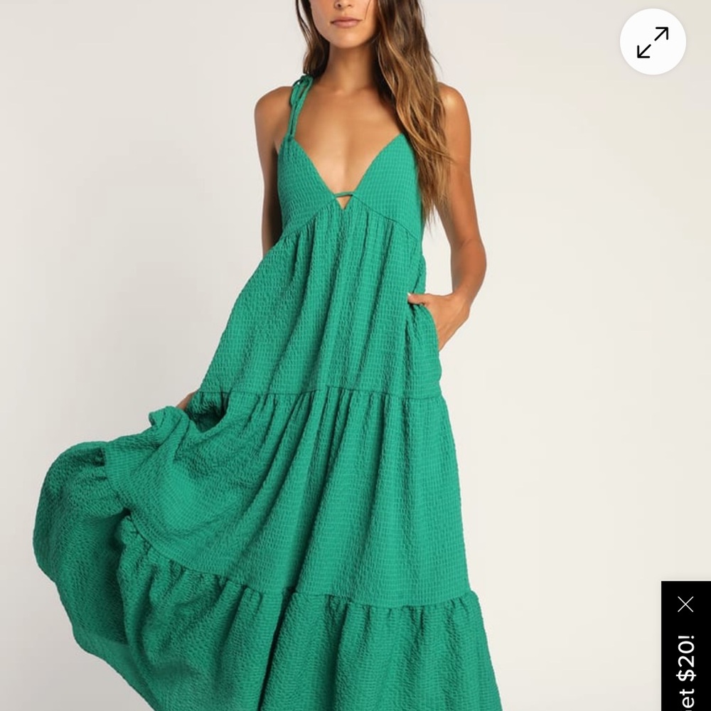 Green Maxi Dress